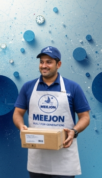 Meejon premium stainless steel kitchen utensil for modern cooking Title: Meejon Premium Kitchen Utensil Description: High quality Meejon stainless steel kitchen utensil designed for durability, strength and everyday cooking performance. Perfect for modern kitchens. Caption: Meejon premium kitchen utensil for everyday cooking.